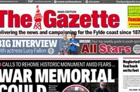 Blackpool Gazette editor leaves title - Lancashire Evening Post chief put in charge of both dailies